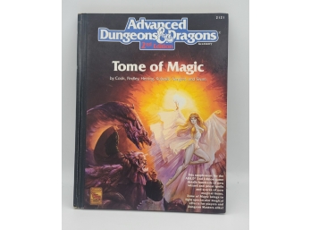 1991 Advanced Dungeons & Dragons 2nd Edition Tome Of Magic Book